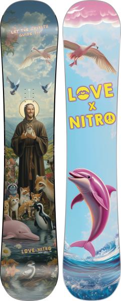 NITRO Cheap Thrills X Love Snowboard 2027 - jetzt bei Brettsport.de bestellen!