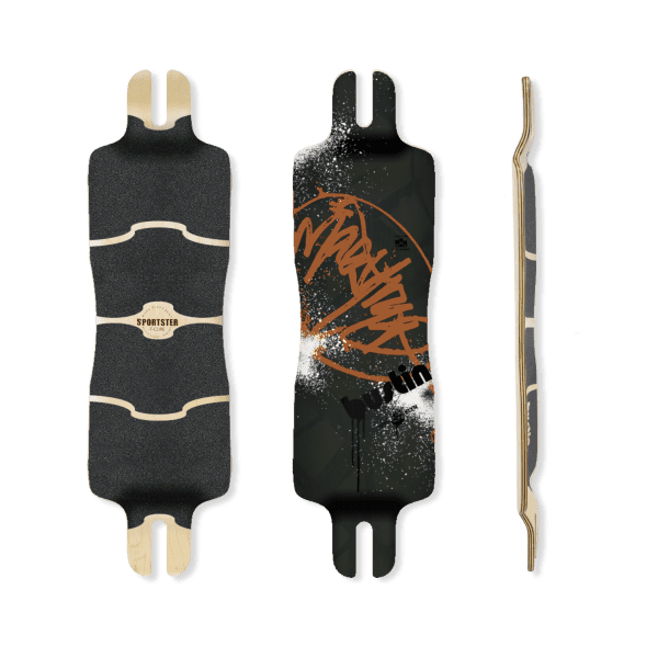 Bustin Sportster Deck Quicktag Rustic Blackout