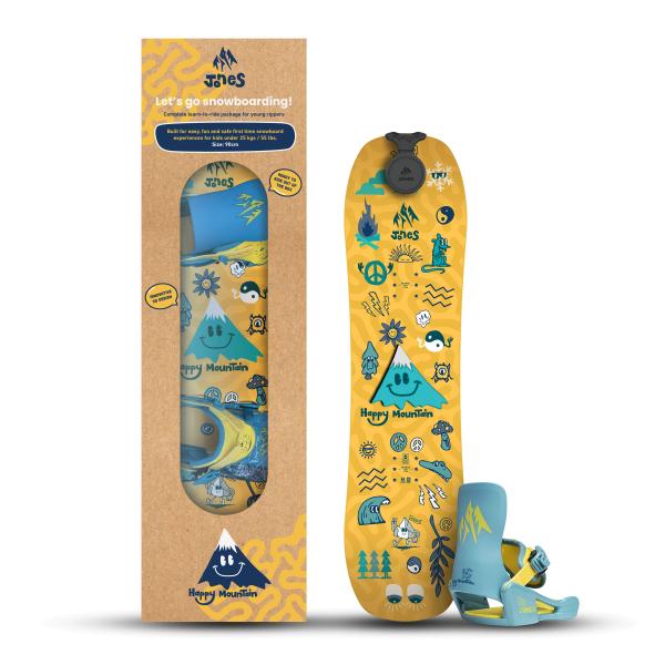 JONES Happy Mountain Set W/ Bindings 90 Snowboard
