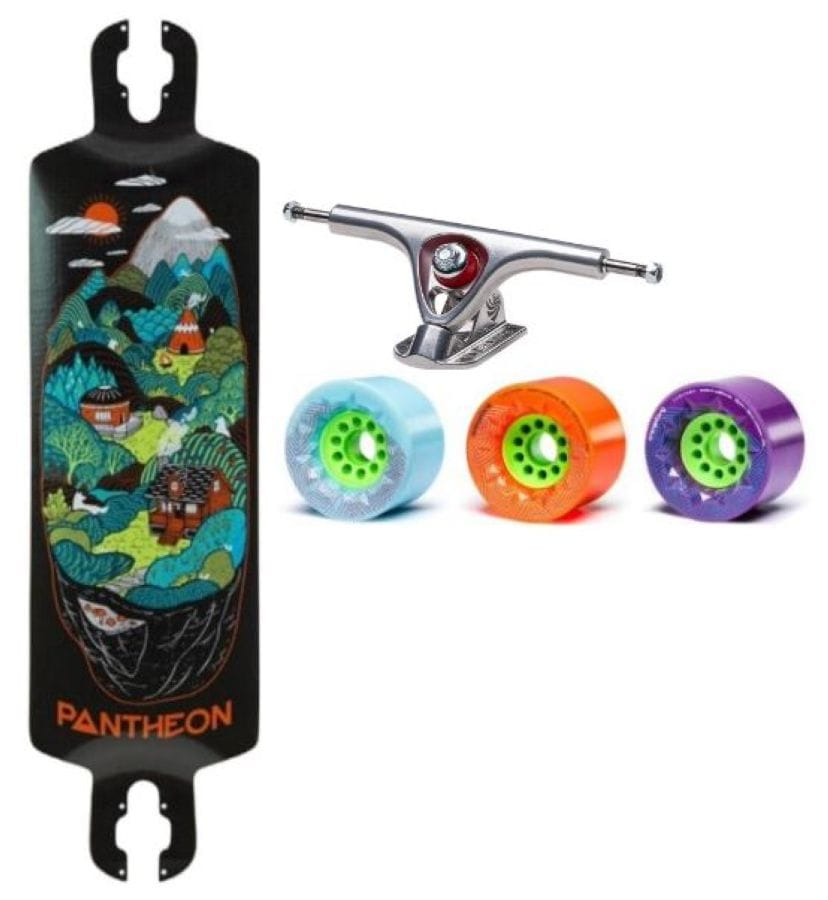 スケートボード PANTHEON TRIP Pantheon Trip Complete - Pantheon Longboards