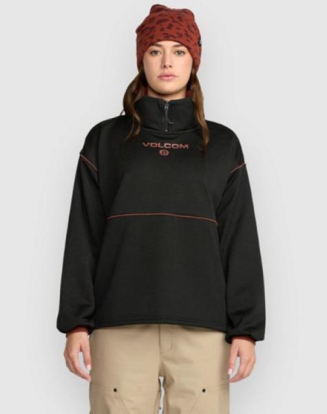 Volcom Hydro 1/4 Zip - Black