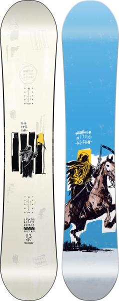 NITRO T1 MID-WIDE Snowboard 2026 - jetzt bei Brettsport.de bestellen!