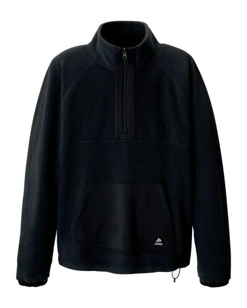 JONES Lodge Half Zip Rec Stealth Black Fleece