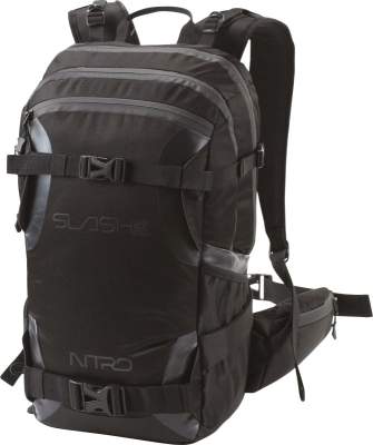 NITRO SLASH PRO ブラックバックパック　25L Slash 25 Pro Backpack