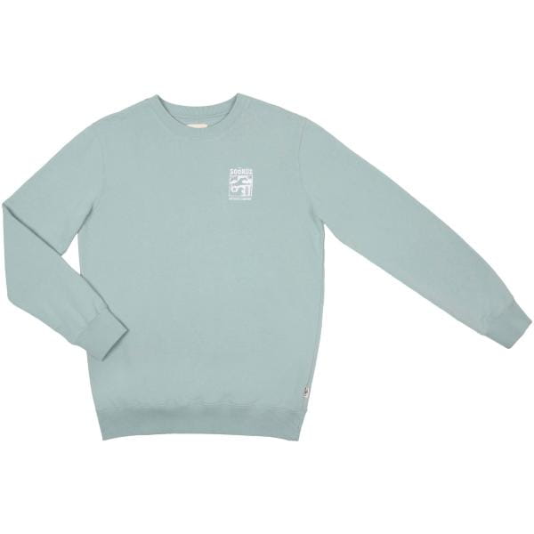 SOöRUZ M Sweat round Bio AZUL organic cotton - jetzt bei Brettsport.de bestellen!