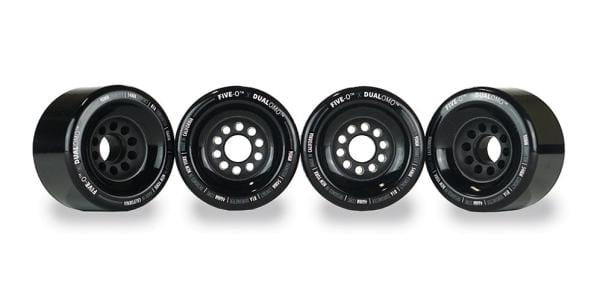 Five-O™ Wheels 90mm Standard Set Black