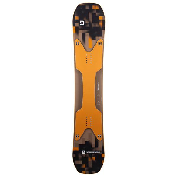 DOUBLEDECK® Rocking Snowboard Park&Pipe Orange