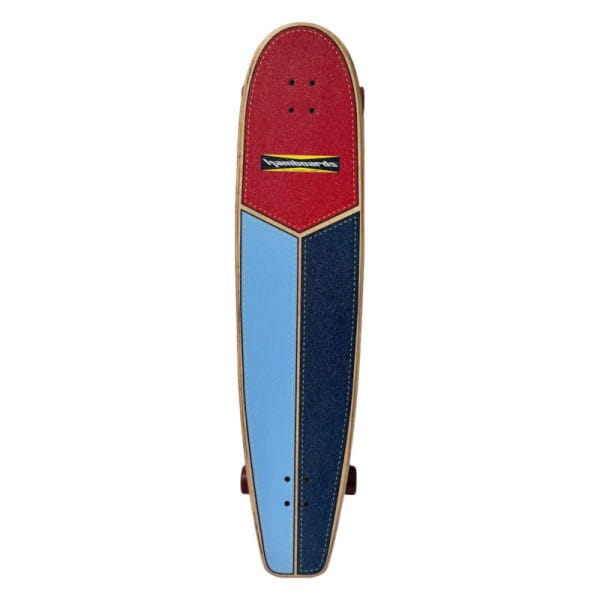 Hamboards Huntington Hop Carving 45" Surf Skate Complete Red Light Blue Navy bei Brettsport.de