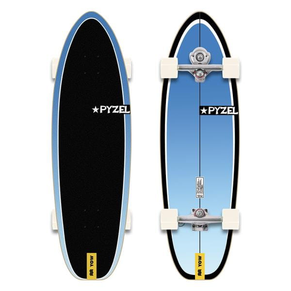Yow Shadow 33.5" Pyzel - Surfskate Complete