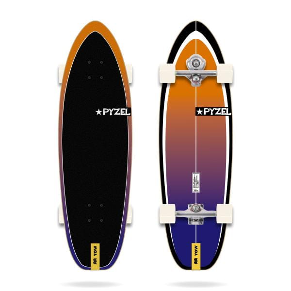 Yow Shadow 33.5" Pyzel - Surfskate Completo