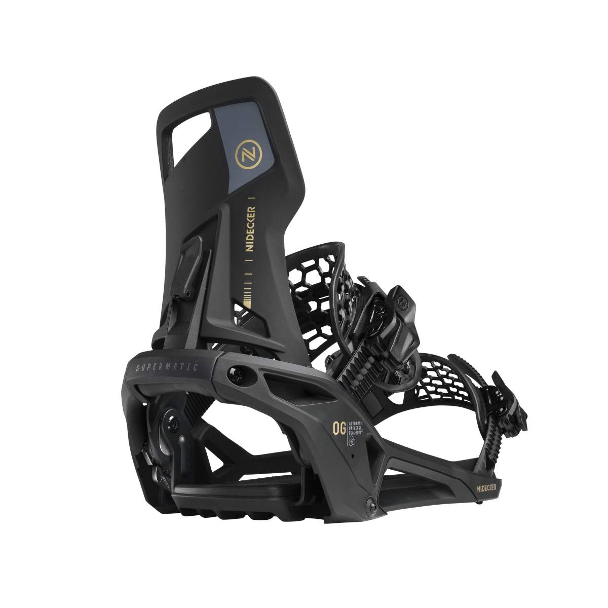 NIDECKER Carbon Supermatic Black Step-in > in the Snowboard Shop