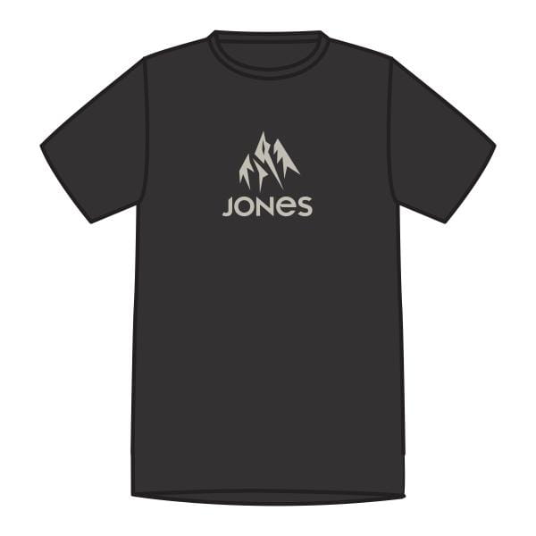 JONES Tee Truckee Org Cot Stealth Black Tee - jetzt bei Brettsport.de bestellen!